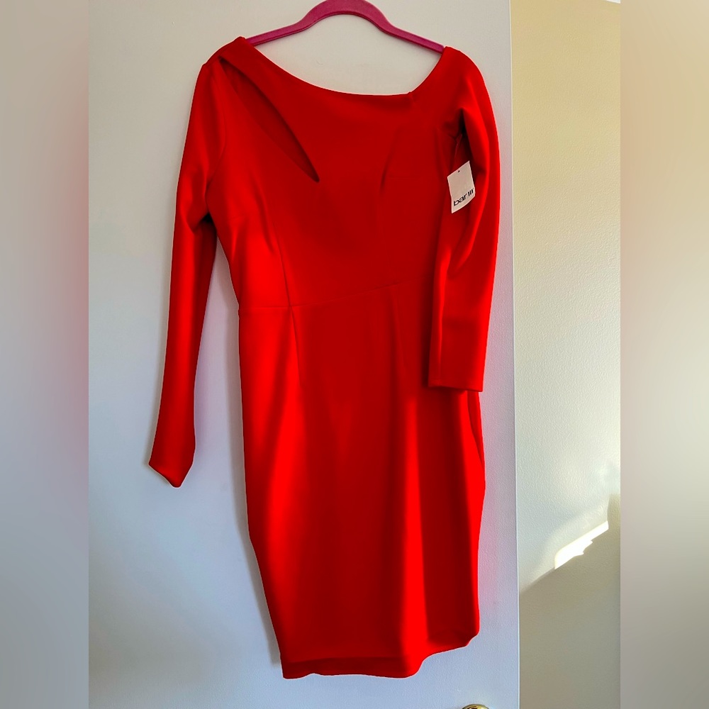 Bar III red dress